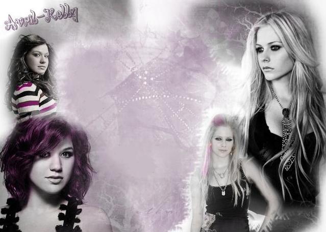 ^~ Avril Lavigne + Kelly Clarkson ~^